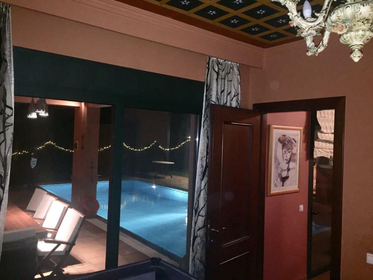 4-Seasons Pool Villa Near Meteora Tríkala Dış mekan fotoğraf