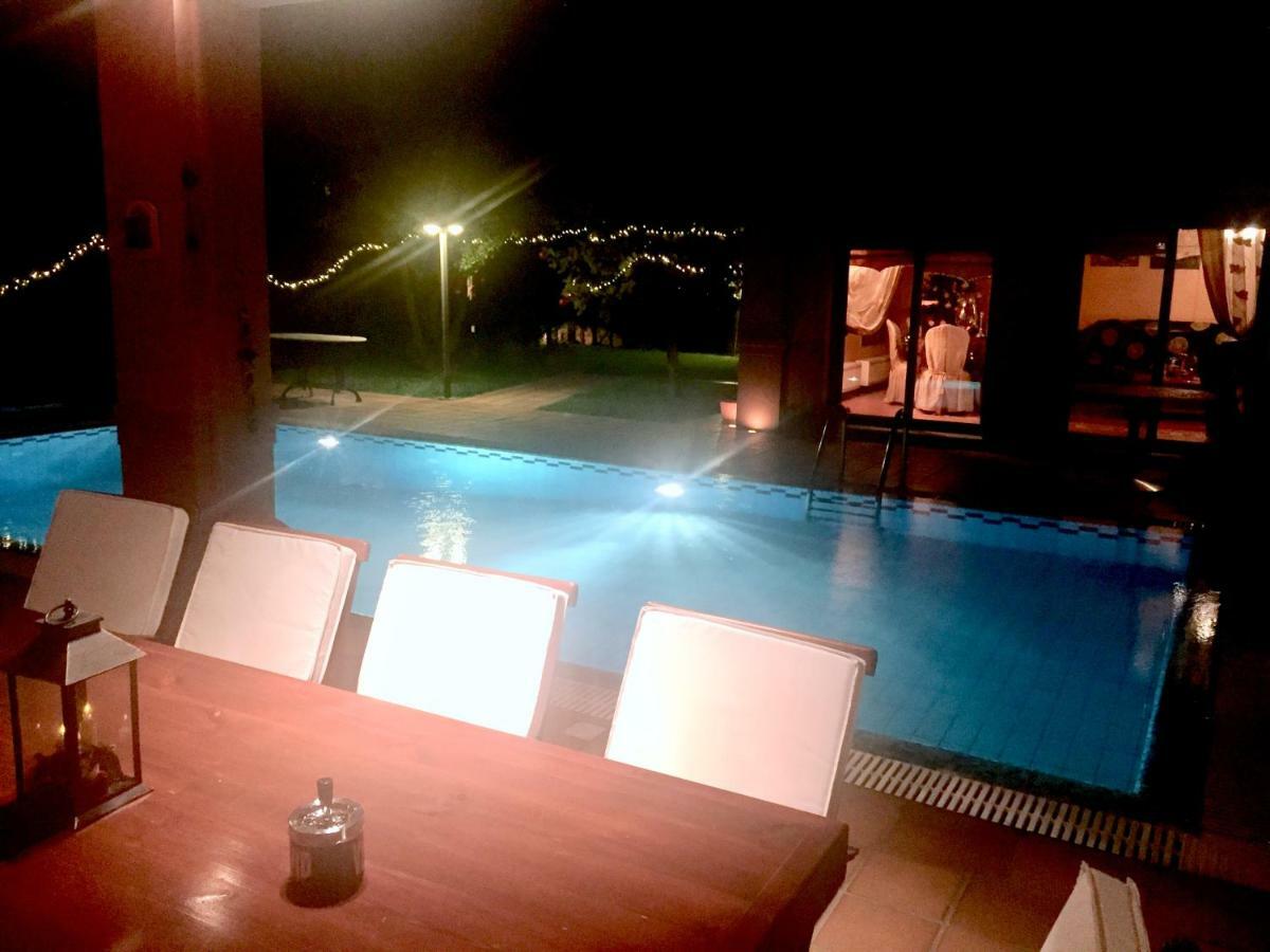 4-Seasons Pool Villa Near Meteora Tríkala Dış mekan fotoğraf