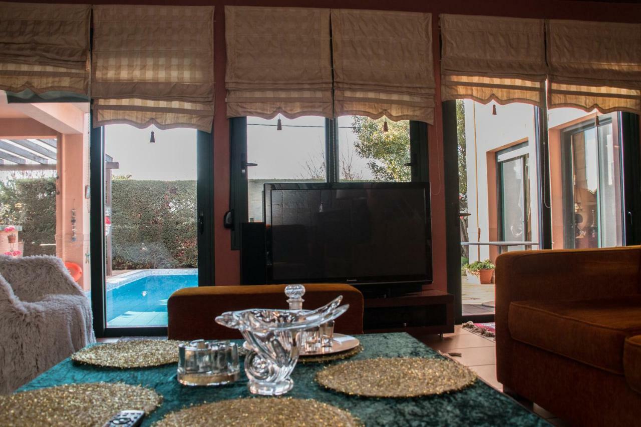 4-Seasons Pool Villa Near Meteora Tríkala Dış mekan fotoğraf