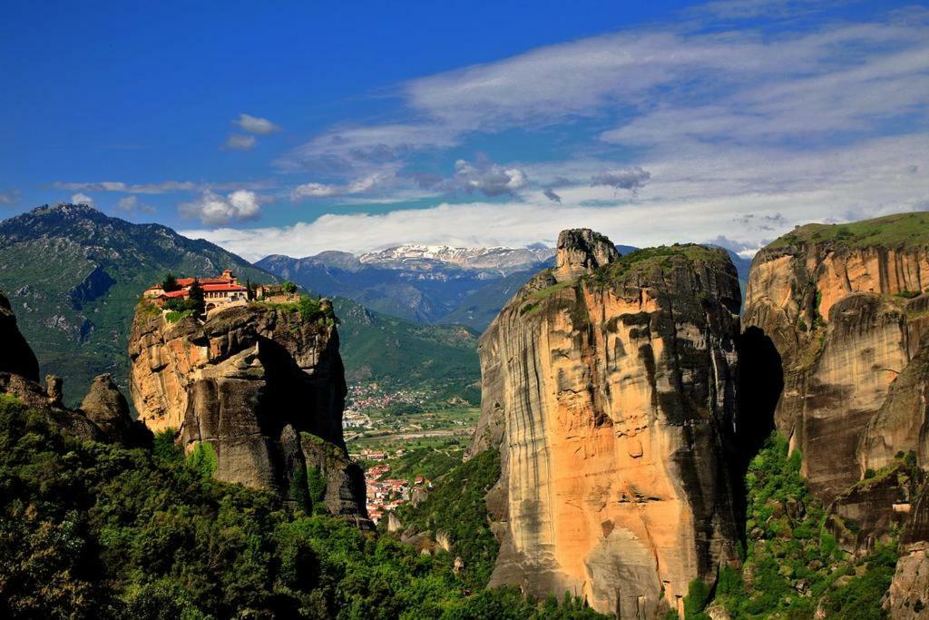 4-Seasons Pool Villa Near Meteora Tríkala Dış mekan fotoğraf