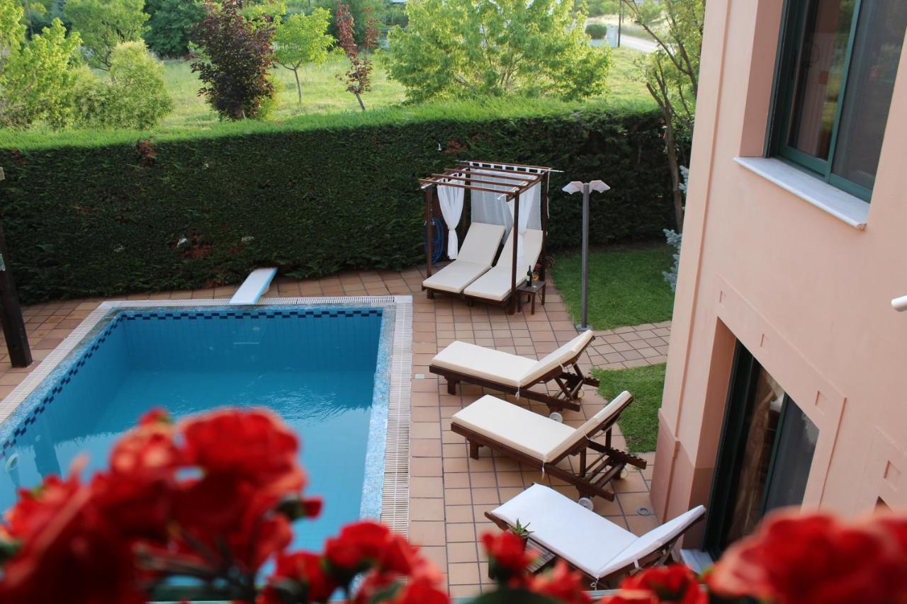 4-Seasons Pool Villa Near Meteora Tríkala Dış mekan fotoğraf