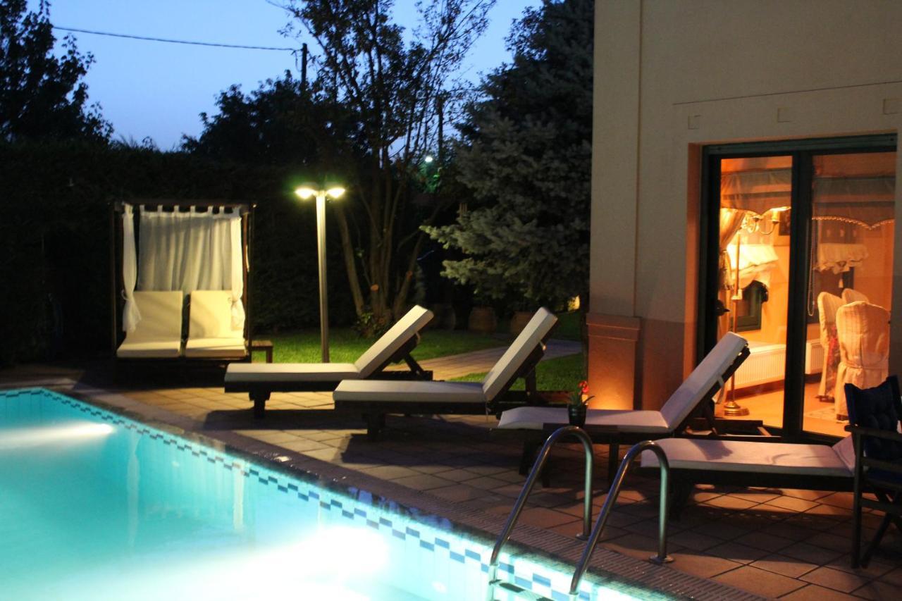 4-Seasons Pool Villa Near Meteora Tríkala Dış mekan fotoğraf